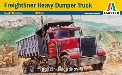 Сборная модель из пластика ИТ Грузовик Freightliner Heavy Dumper truk (1/24) Italeri