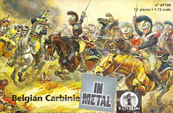 Фигурки из металла АР 100 Бельгийские карабинеры (1:72), Waterloo