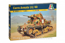 Сборная модель из пластика ИТ Танк Carro Armato L6/40 (1/72) Italeri