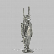 Сборная миниатюра из металла Унтер-офицер гренадерской роты, Россия 1808-1812 гг, 28 мм, Аванпост - фото