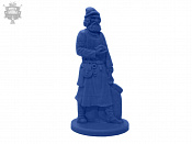 Солдатики из пластика Мельник (цвет - синий), Воины и битвы - фото