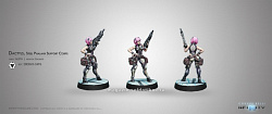 Сборная фигура из металла Dactyls, Steel Phalanx Support Corps (Engineer) Infinity