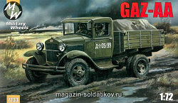 Сборная модель из пластика ГАЗ-АА Советский грузовик MW Military Wheels (1/72)