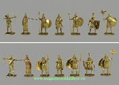 Солдатики из металла Древняя Ассирия (наб. 7 шт,) 40 мм, Бронзовая коллекция - фото