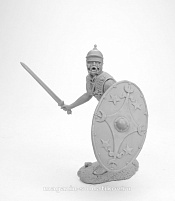 Сборная миниатюра из смолы 54048Б-R СП Легионер вспомогательной когорты XXIV легиона, I-II вв. н.э. Солдатики Публия - фото
