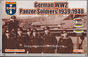 Солдатики из пластика German WW2 Panzer Soldiers 1939-1940 (1/72) Orion - фото