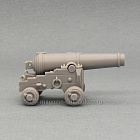 Сборная миниатюра из смолы 24-фунтовая пушко-карронада, 28 мм, Аванпост