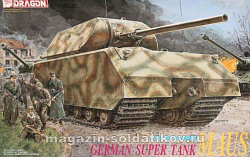 Сборная модель из пластика Д Немецкий сверхтяжелый танк Maus (1/35) Dragon