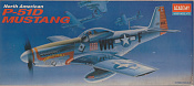 Сборная модель из пластика 2132 Самолет P-51D Mustang 1:72 Академия - фото