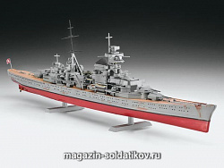 Сборная модель из пластика RV 05050 Крейсер Prinz Eugen, (1:722), Revell