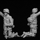 Сборные фигуры из смолы Американский десантник 1/35, Stalingrad