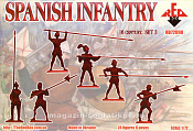 Солдатики из пластика Испанская пехота, XVI век. Набор №3 (1:72) Red Box - фото