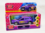 Infiniti QX30 для девочек, металл, цвет-фиолетовый, 12 см, Технопарк - фото