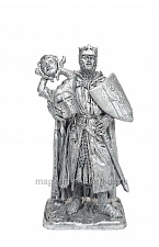 Миниатюра из олова 320. Король Тироль фон Шоттен, XIII в, 54 мм, EK Castings - фото