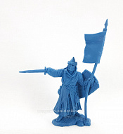 Солдатики из мягкого резиноподобного пластика Рыцарь - крестоносец (Runecraft) синий 1:32, Солдатики Публия - фото