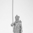 Сборная миниатюра из смолы Сержант-орлоносец. Франция, 1807-1812 гг, 28 мм, Аванпост