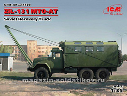 Сборная модель из пластика ЗиЛ-131 МТО-АТ, Советский грузовой автомобиль (1/35) ICM