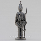 Сборная миниатюра из смолы Гренадёр Павловского полка «к ноге» 28 мм, Аванпост