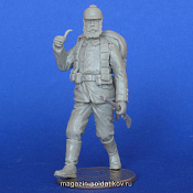 Сборная фигура из смолы Немецкий солдат. Первая Мировая Война 1/35 MasterClub - фото
