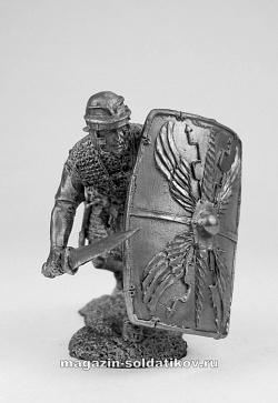 Миниатюра из олова 5131 СП Римский легионер, 54 мм, Солдатики Публия