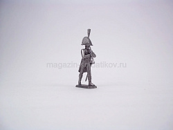 Солдатики из металла Музыкант старой гвардии Наполеона с кларнетом, Магазин Солдатики (Prince August)
