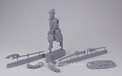 Сборная миниатюра из смолы Пеший стрелец на марше, XVII в. (54мм), Три богатыря - фото