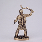 Миниатюра из бронзы Дрого, серия «Игроки» (желтая бронза) 40 мм, Миниатюры Пятипалого