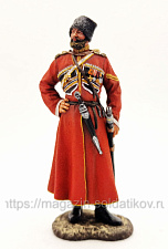 Старший урядник Собственного Его Величества Конвоя, 75 мм, Студия Большой полк - фото