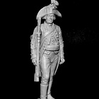 Сборная миниатюра из смолы Рядовой егерских полков, Россия 1799, 54 мм, Chronos miniatures