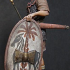 Сборная фигура из металла Punic Officer, 3 c.b. c. 54 мм, Alive history miniatures