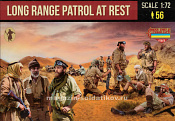 Солдатики из пластика Long Range Patrol at Rest (1/72) Strelets - фото