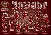 Солдатики из пластика Nomads. Set 2, 1/72, Alliance - фото