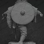 Сборная фигура из смолы Varangian warrior (and Perun Idol God), 75 мм, Mercury Models