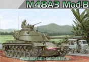 Сборная модель из пластика Д Танк M48A3 MOD.B (1/35) Dragon - фото