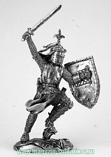 Миниатюра из металла Гийом Балнис, итальянский рыцарь. XIII век, 54 мм Новый век - фото
