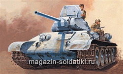Сборная модель из пластика ИТ Танк T-34/76 M42 (1/72) Italeri