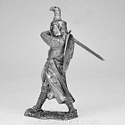 Миниатюра из олова Германский рыцарь с мечом XII век 54 мм, Солдатики Публия
