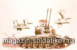 Сборная модель из пластика Танк AMX30 DCA 1:35 Хэллер
