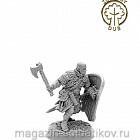 Сборная миниатюра из смолы Человек-воин, 28 мм, Золотой дуб