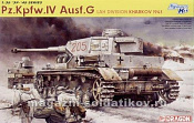 Сборная модель из пластика Д Танк Pz.Kpfw.IV Ausf.G LAH DIVISION KHARKOV 1943 (1/35) Dragon - фото
