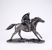 Миниатюра из олова Конный князь Святослав, 40 мм, Солдатики Seta - фото