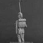 Сборная миниатюра из металла 2-й орлоносец Хорватских полков, 54 мм, Chronos miniatures