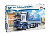Сборная модель из пластика ИТ F16 Globetrotter Canvas Truck (1/24) Italeri - фото