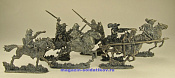 Фигурки из металла Набор солдатиков «Шведская кавалерия», 30-ти летняя война, 40 мм, Три богатыря - фото