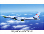 Сборная модель из пластика Самолет Ту - 16к - 10 1:144 Трумпетер - фото