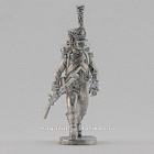 Сборная миниатюра из металла Вольтижёр легкой пехоты, в рассыпном строю, Франция 1806-1813 гг, 28 мм, Аванпост