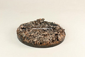 Подставки для фигур и диорам Крашеная база: застывшая лава, Магазин Солдатики - фото