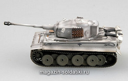 Масштабная модель в сборе и окраске Танк Tiger I ранний , Харьков, 1943 г. (1/72) Easy Model