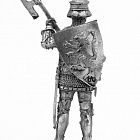 Миниатюра из олова 739 РТ Английский пехотинец 14 век, 54 мм, Ратник