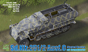 Сборная модель из пластика Д Бтр Sd.KfZ.251/2 Ausf.C с миномётом (1/72) Dragon - фото